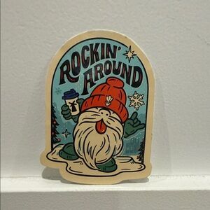 Dutch Bros Rockin' Around Sticker